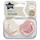 image 1 of Tommee Tippee Moda Orthodontic Soothers 0-6m 2 Pack