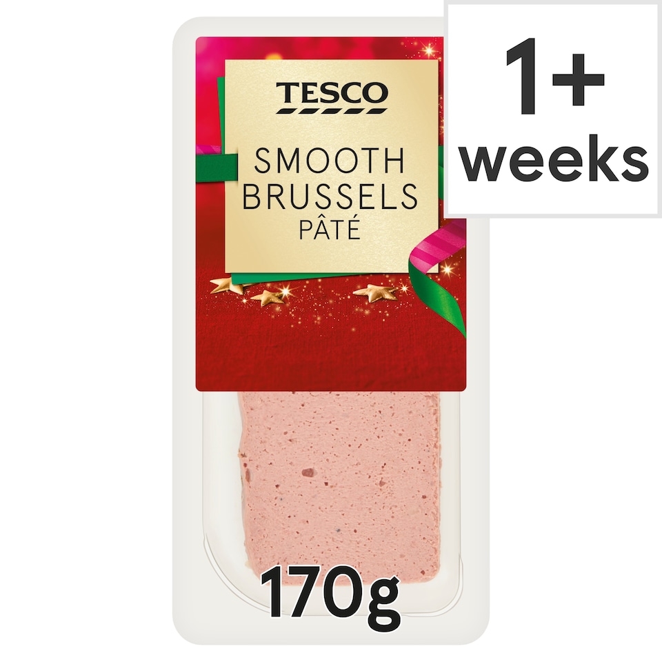 Tesco Smooth Brussels Pate 170g