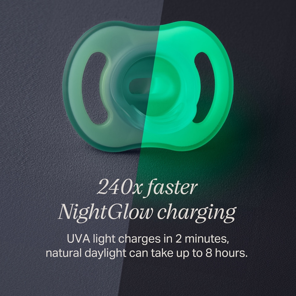 image 1 of TOMMEE TIPPEE NIGHT GLOW POD UV CHARGER + STERILISER