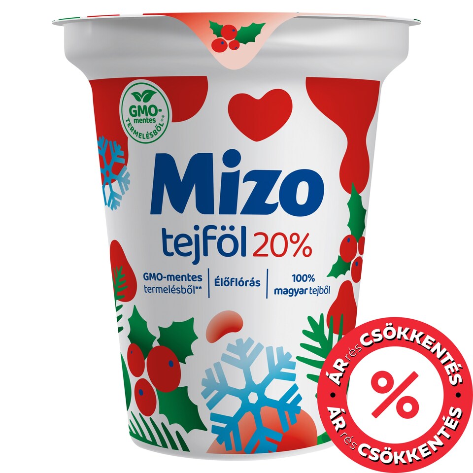 Mizo tejföl 20% 330 g