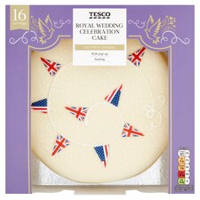 Tesco Royal Wedding Celebration Cake