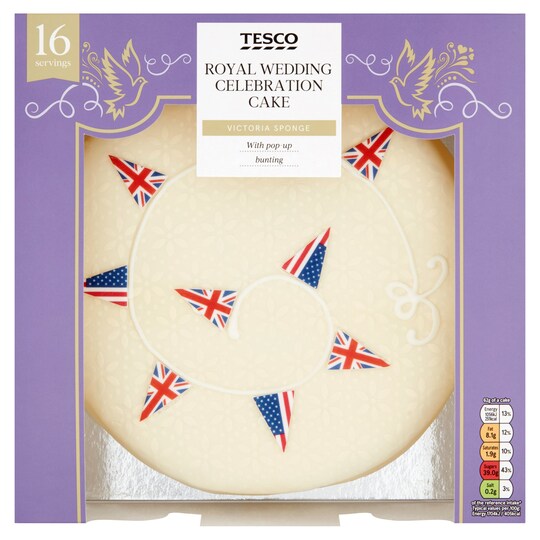 Tesco Royal Wedding Celebration Cake Tesco Groceries