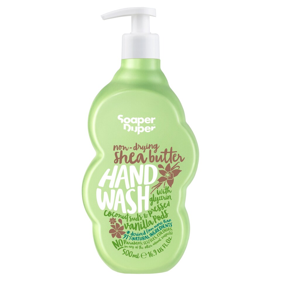 Soaper Duper Vanilla Shea Hand Wash 500ml