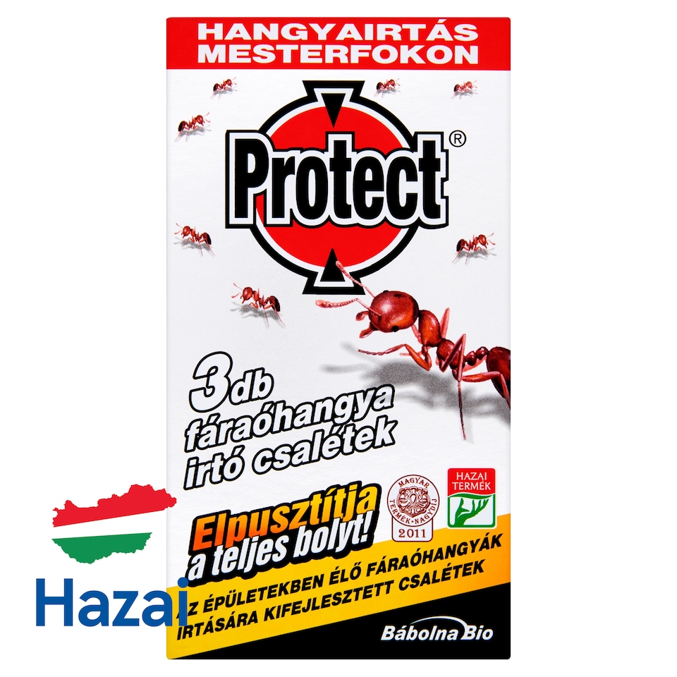 Protect fáraóhangyairtó csalétek 3 db  1. kép