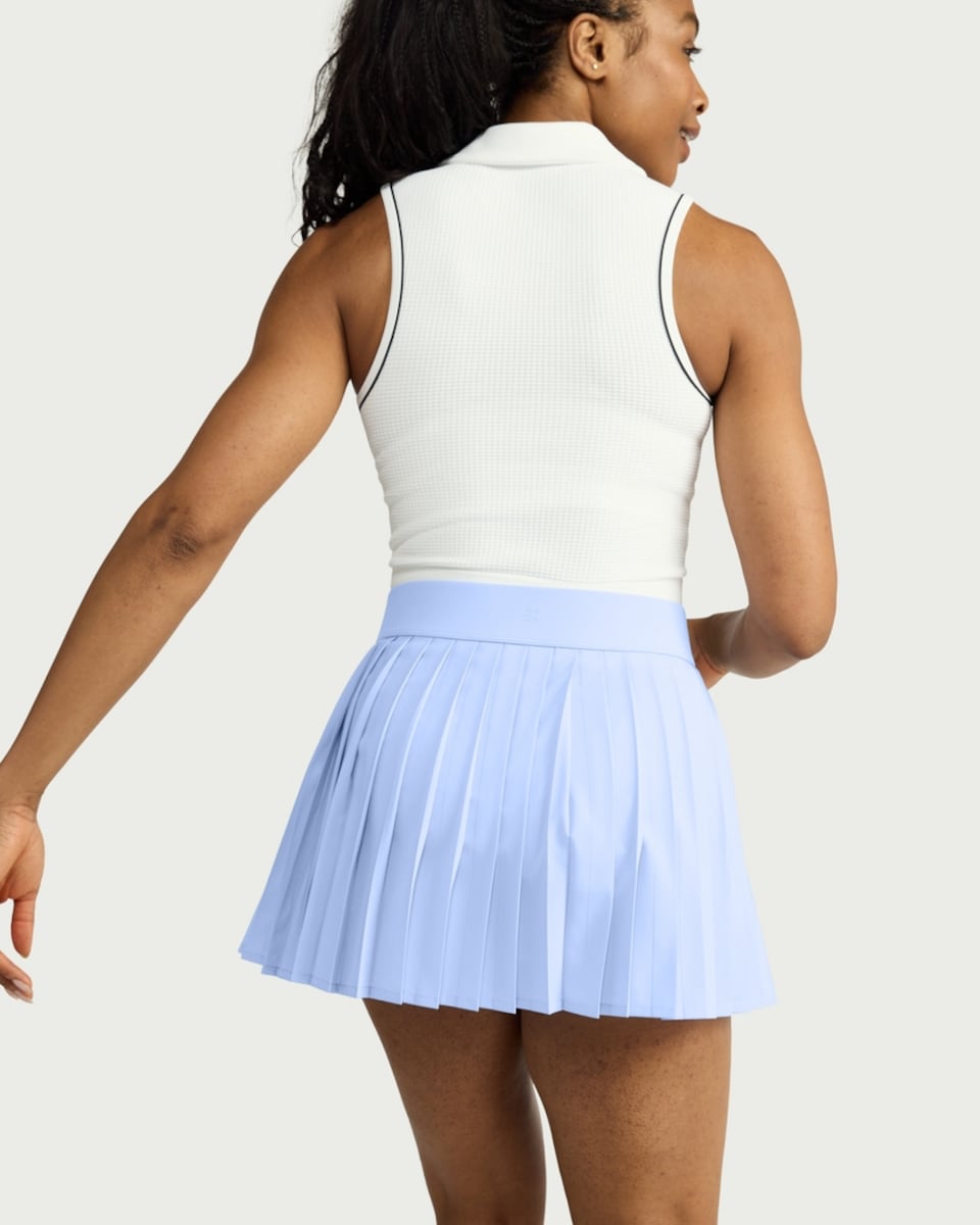image 1 of F&F Active ULTRAMOVE Pleated Racquet Skirt in Blue
