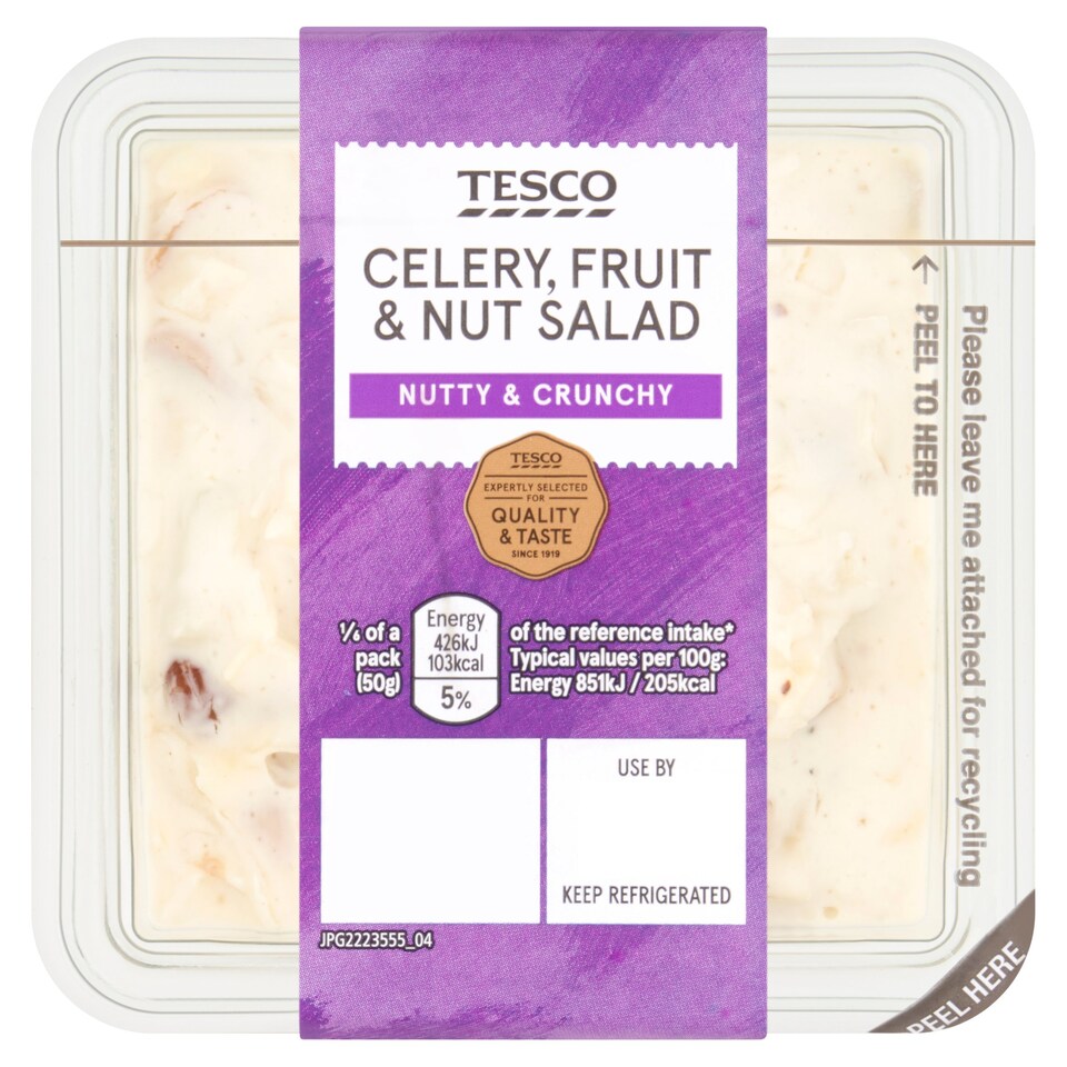 Tesco Celery, Fruit & Nut Salad 300g Tesco Groceries