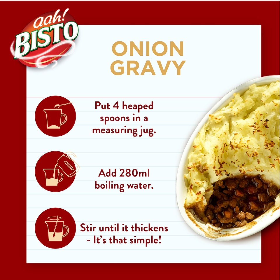 image 1 of Bisto Onion Gravy Granules 190G