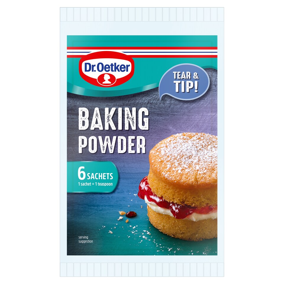Dr. Oetker Baking Powder Sachets 6X5g