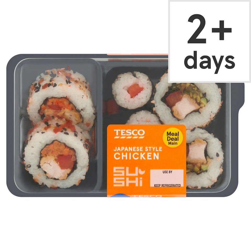 Tesco Japanese Style Chicken Sushi 135g