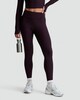 image 1 of Rise by Zara McDermott Ribbed Elasticated Lounge Bottoms in Purple