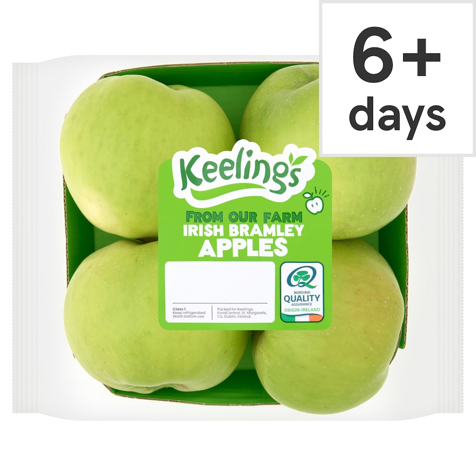 Keelings Irish Bramley Apple 4 Pack
