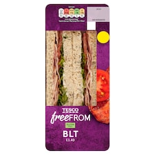 Tesco Free From BLT Sandwich