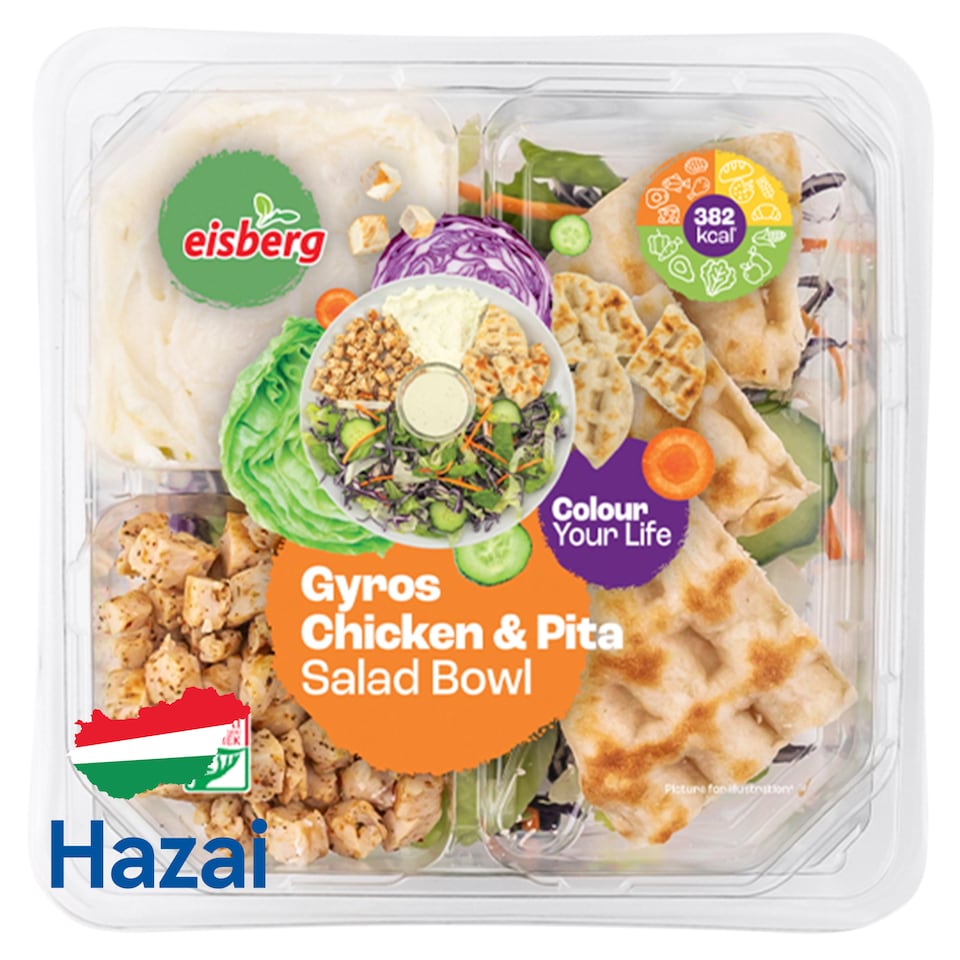 Eisberg Gyros Chicken & Pita Salad Bowl 260 g