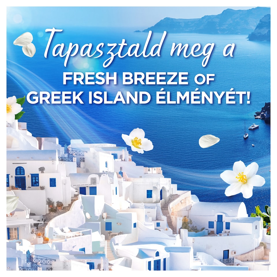 image 1 of Ariel Washing Liquid, 86 Washes, Fresh Breeze of Greek Island