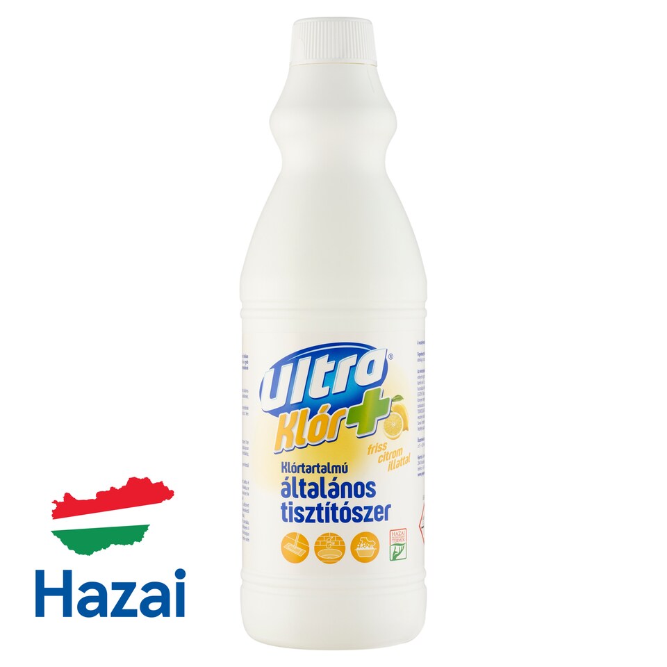 Ultra Klór+ Lemon Scent Chlorine-Containing General Cleaner 1 l