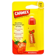Carmex Strawberry Lip Balm Tube 10G