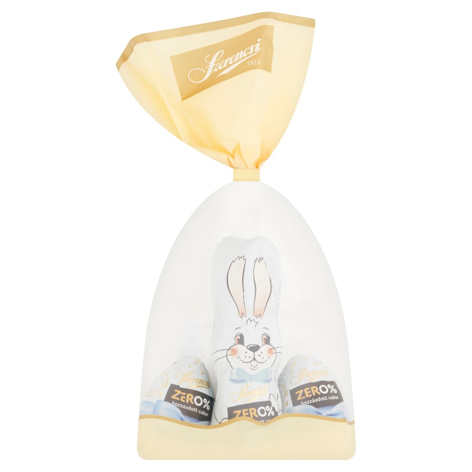 Szerecseni Zero% húsvéti csomag tejcsokoládé édesítőszerrel 110 g  1. kép