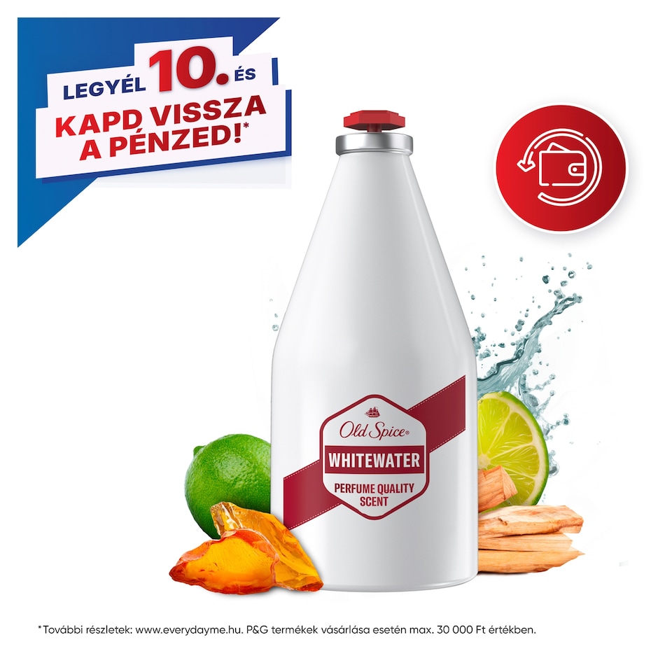 Old Spice Whitewater Borotválkozás Utáni Arcszesz Férfiaknak, 100 ml 1. kép