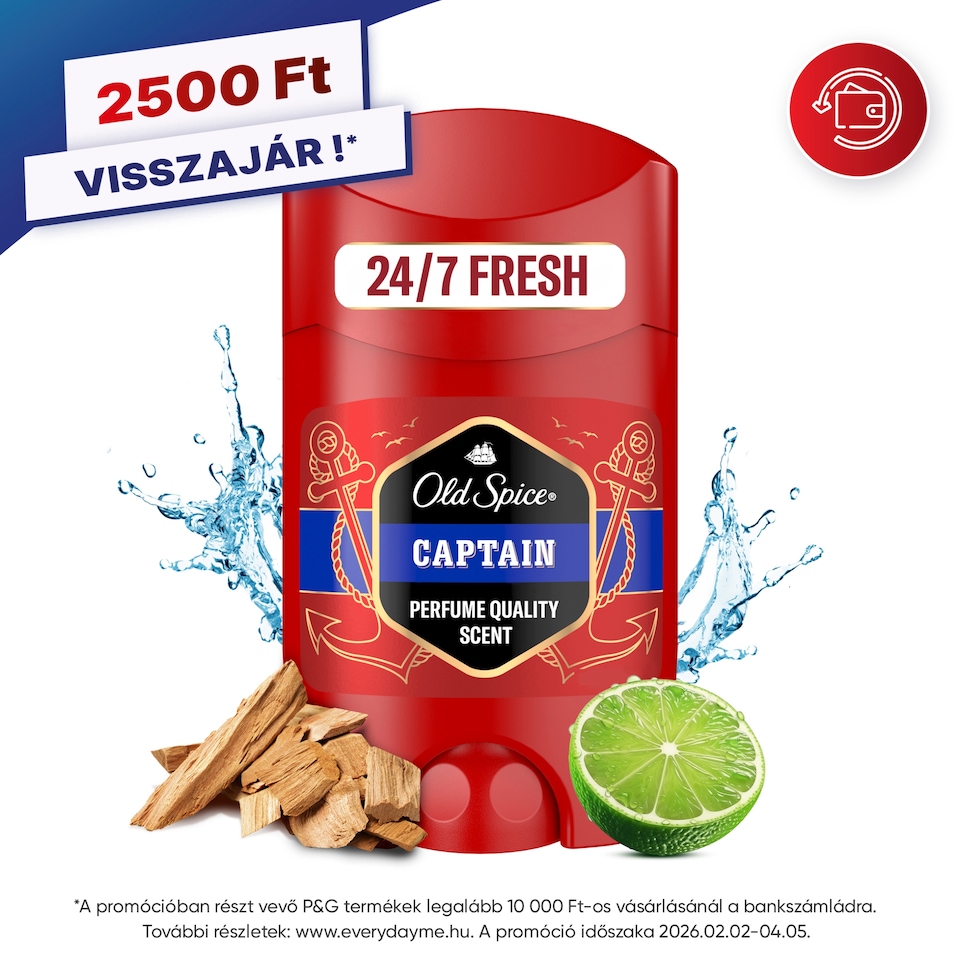 Old Spice Captain Férfi Stift Dezodor, 65 ml  1. kép