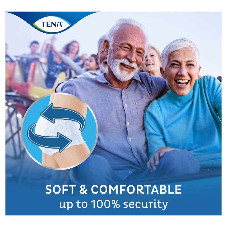 image 1 of TENA Incontinence Pants Plus Size XL 12 pack