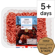 Tesco Lean Pork Mince 5% Fat 500g