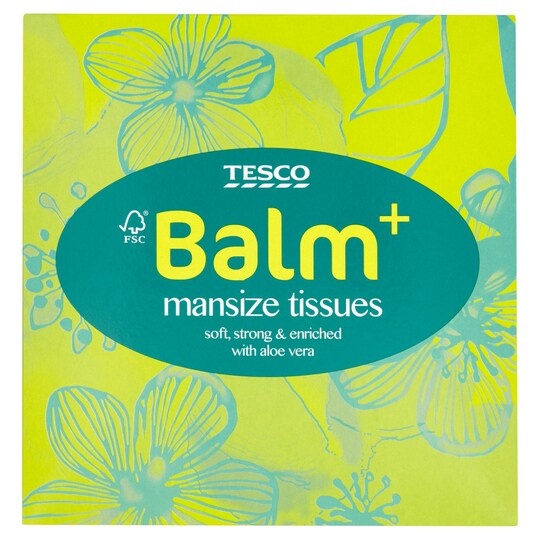 Tesco Tissues Balm Compact