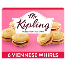 Mr Kipling Viennese Whirls 6 Pack