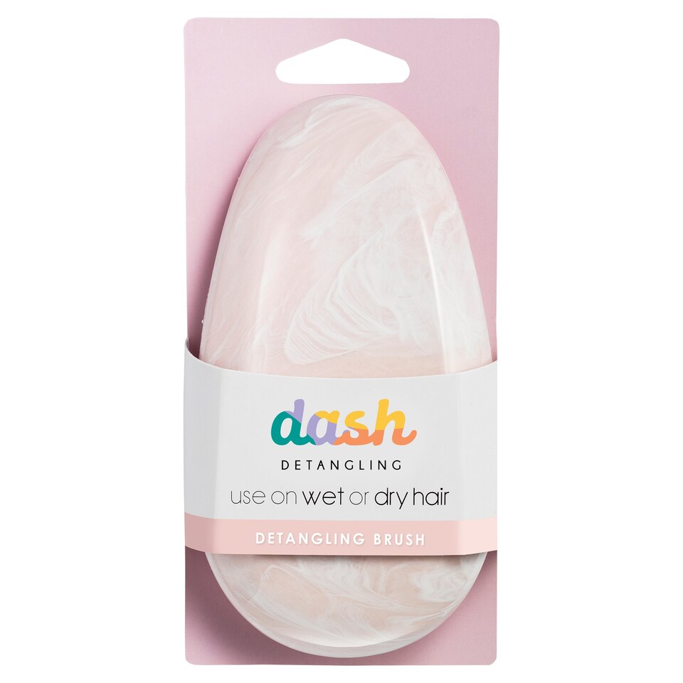 Dash Detangling Hair Brush Rose Quartz
