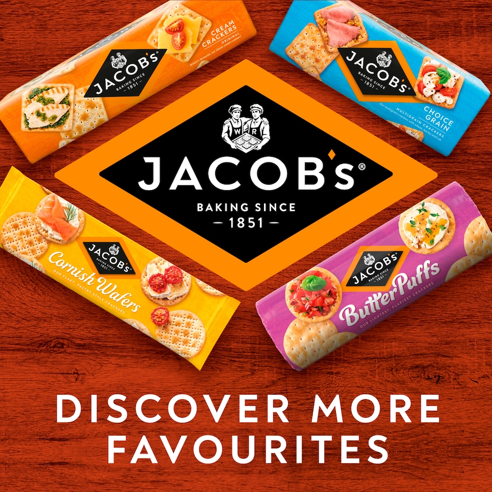 image 1 of Jacob's High Fibre Cream Crackers 200g
