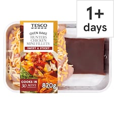 Tesco Hunters Chicken Mini Fillets 820g