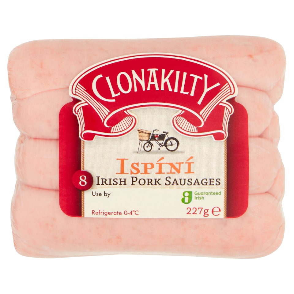 Clonakilty Pork Sausages 227G