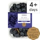 image 1 of Tesco Black Seedless Grapes 500G