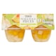 image 1 of Tesco Pear And Peach Pieces 4X120g
