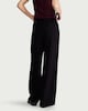 image 3 of F&F Wide Leg Pintuck Trousers in Black