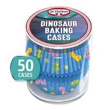 Dr. Oetker Dinosaur Baking Cases 50 Pack