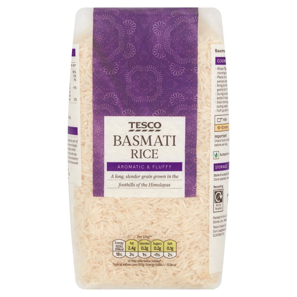Tesco Basmati Rice 1Kg