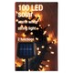 obrázok 1 z Snow Meister SM2521 100 LED vianočné osvetlenie energeticky úsporné teplá biela