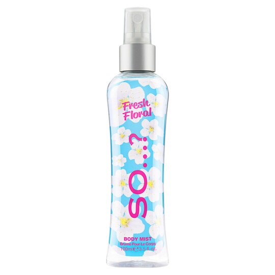 So? Body Mist Fresh Floral 100Ml Tesco Groceries