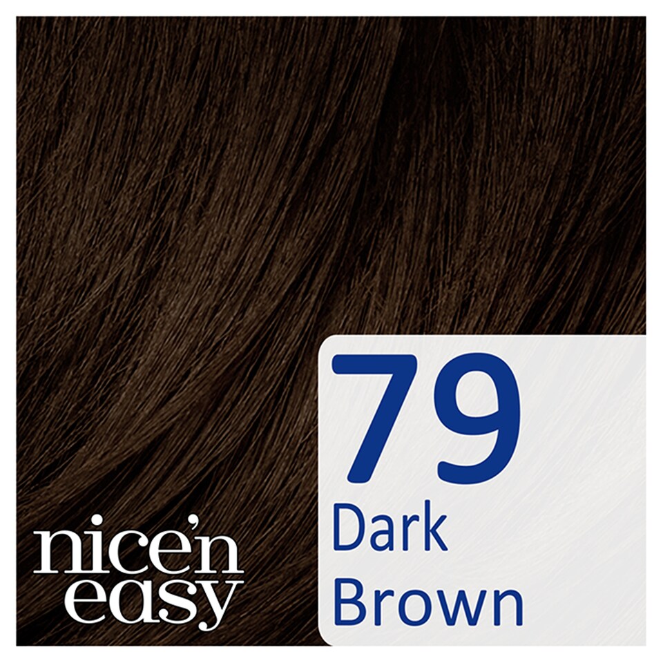 image 1 of Nice'n Easy No Ammonia Dark Brown 79 Hair Dye