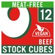 image 1 of Oxo 12 Meat Free Stock Cubes Beef Flavour 71G