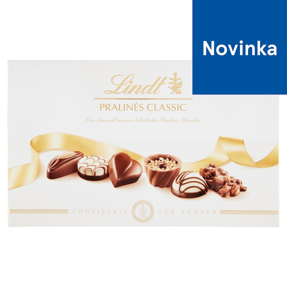 Lindt Pralinés Classic Mixture of Filled Chocolate Bonbons from Milk Chocolate 200 g