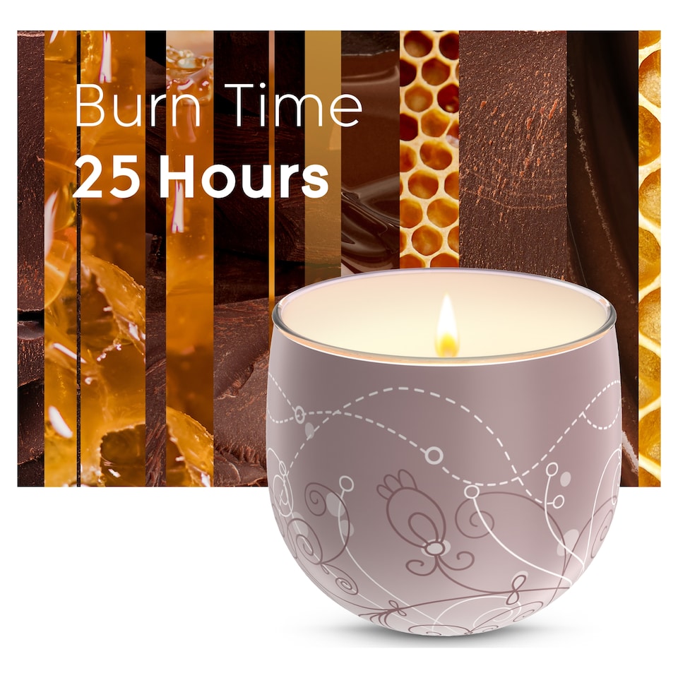 image 1 of Glade Festive Honey and Chocolate Candle 108g