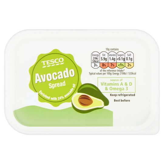 Tesco Avocado Spread 250g