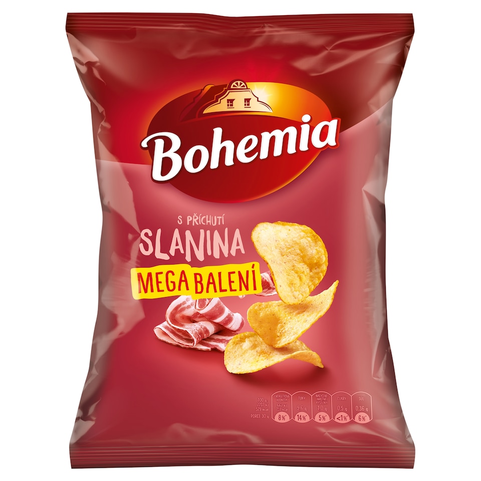 Bohemia Chips with Bacon Flavor 200g