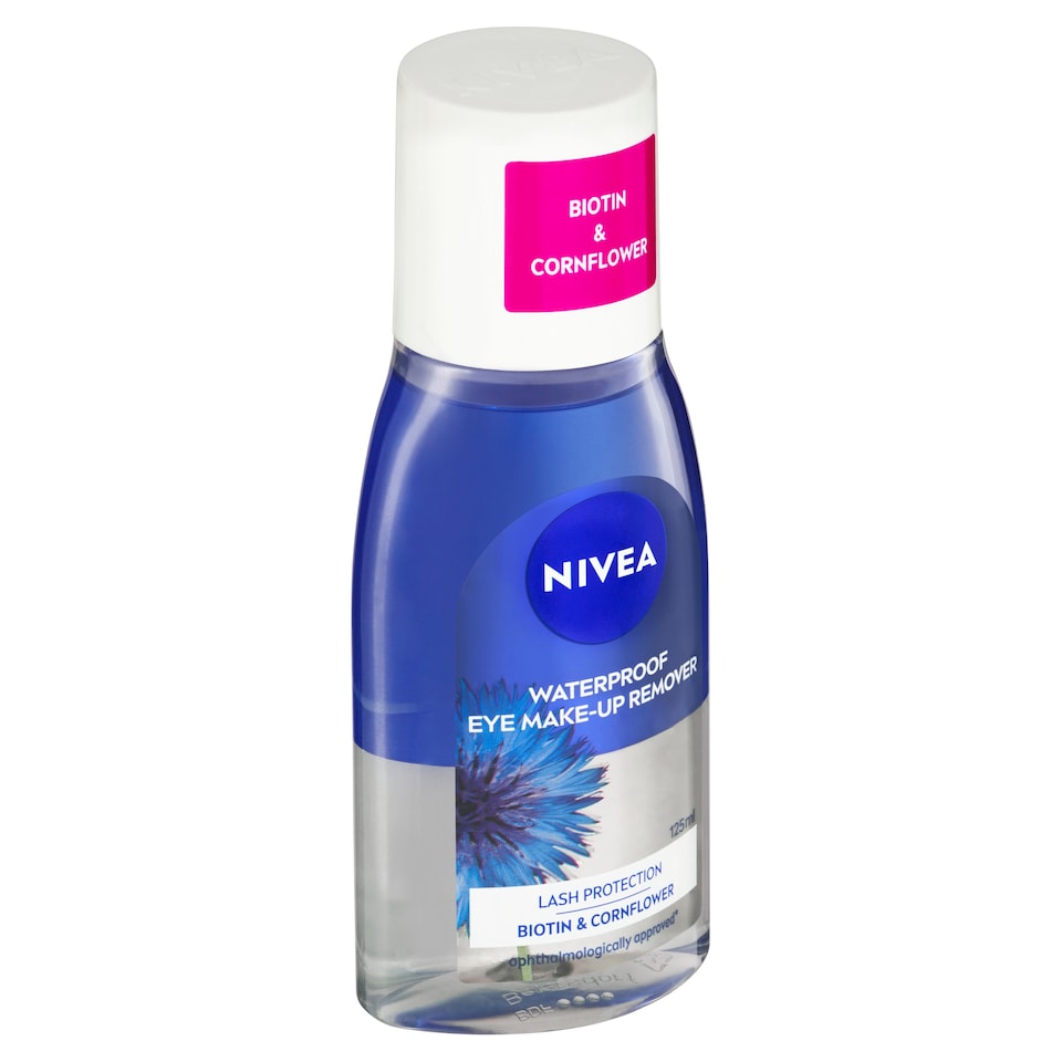 Nivea Two-Phase Waterproof Eye Make-Up Remover with Biotin 125ml