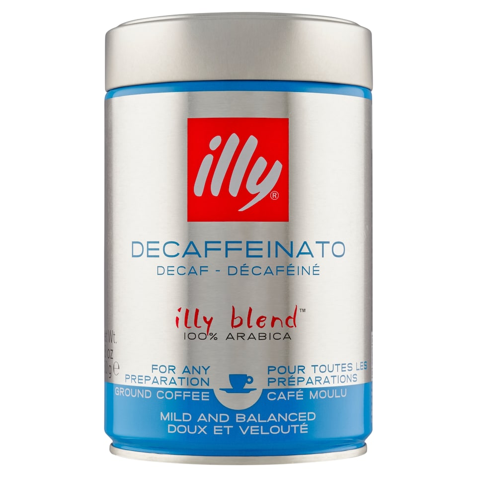 Obrázek 1 pro produkt illy Decaffeinato pražená mletá káva bez kofeinu 250g