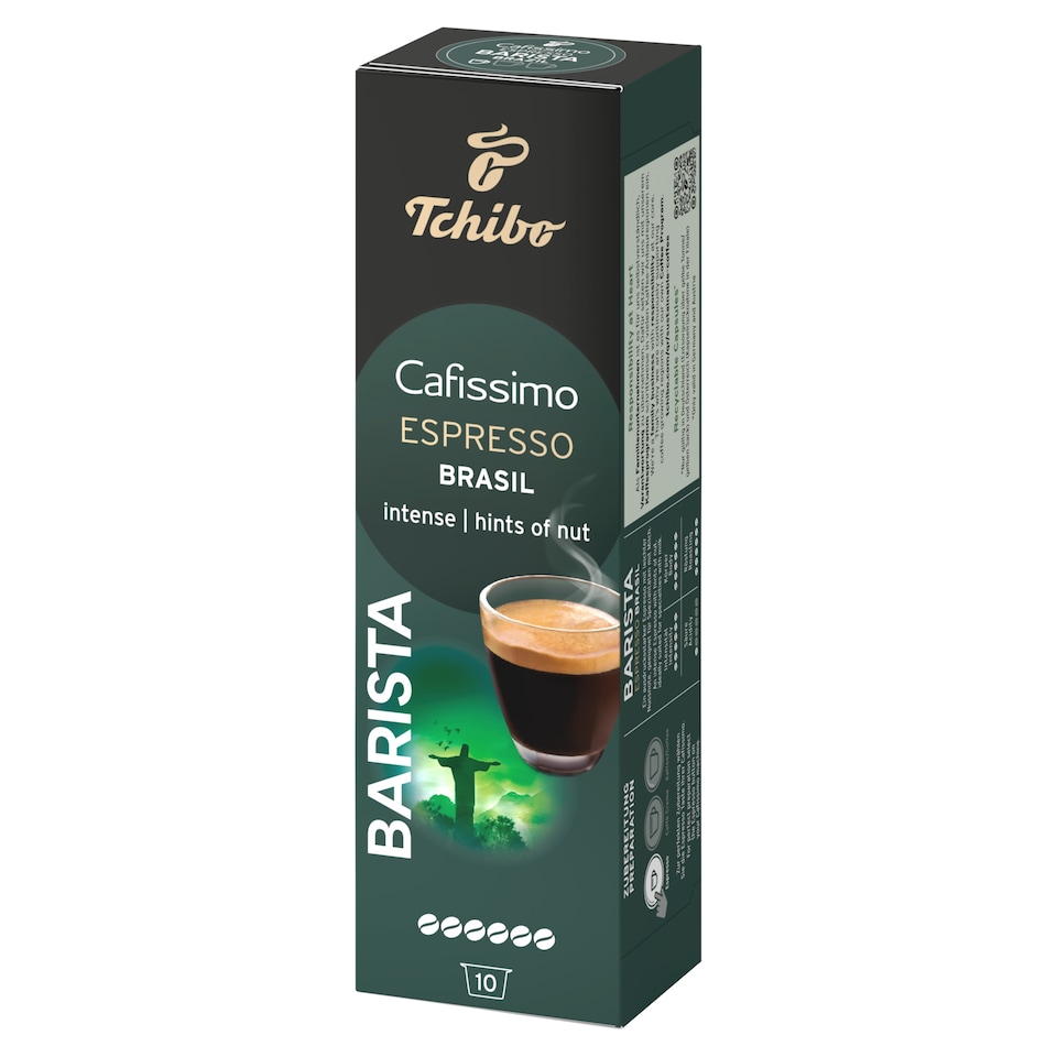 image 1 of Tchibo Cafissimo Barista Espresso Brasil Coffee Capsules 10 x 7,8 g (78 g)