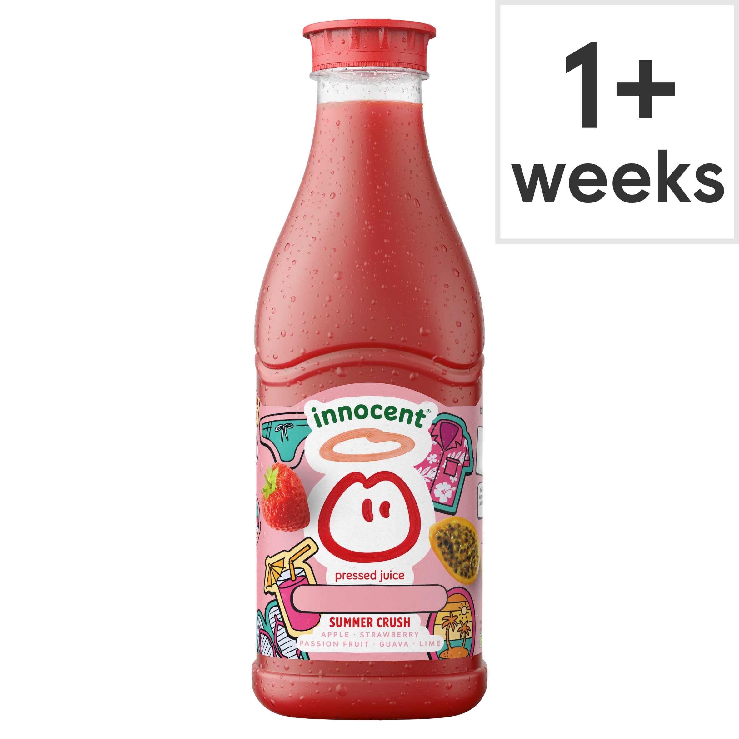 innocent Summer Crush Apple, Strawberry, Passion Fruit, Guava and Lime 900ml
