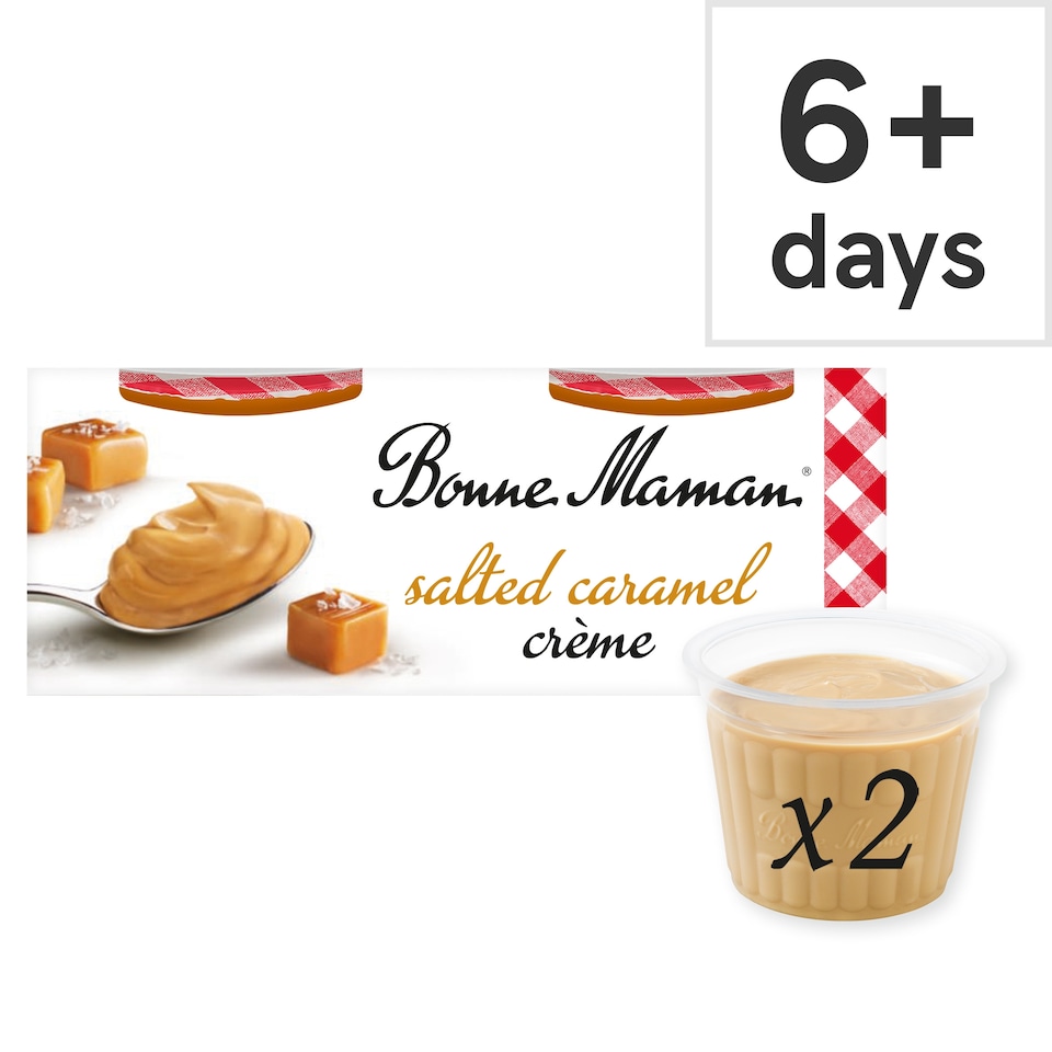 image 1 of Bonne Maman Salted Caramel Creme 2 x 90g