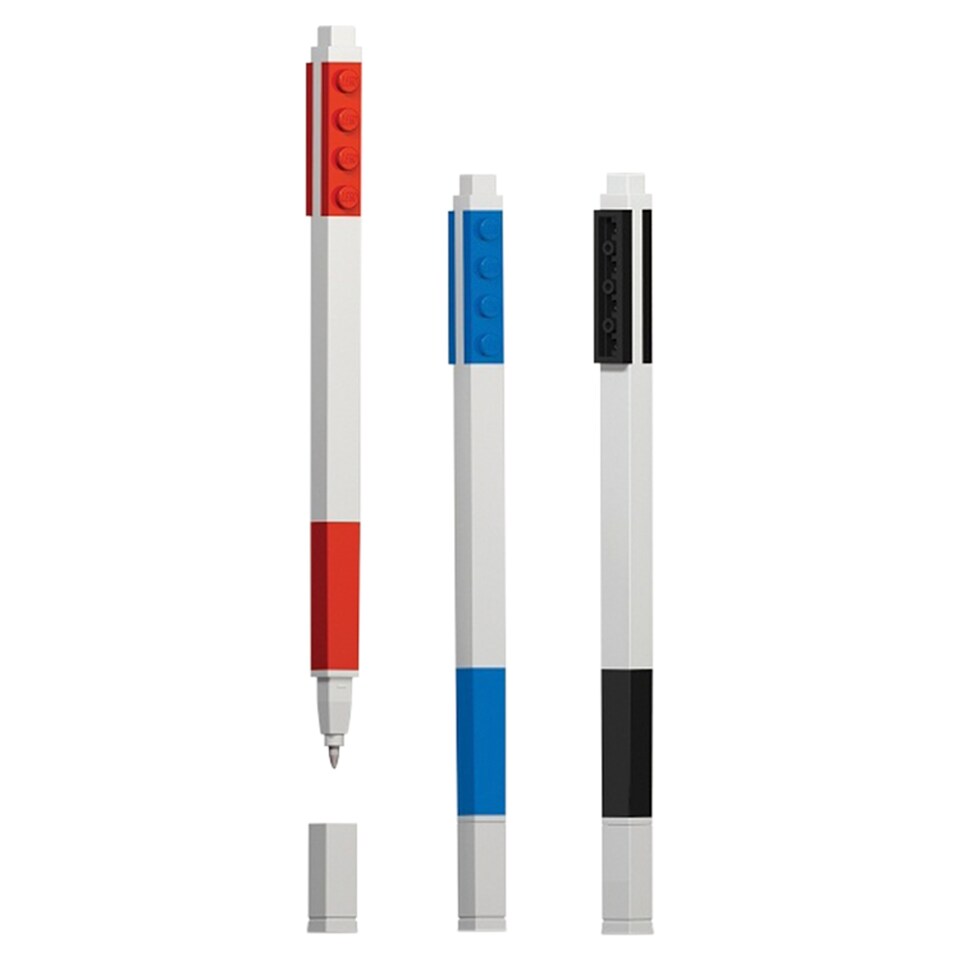 image 1 of Lego Gel Pens 3 pcs